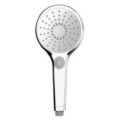 Wenko Duschkopf Basic Kunststoff (ABS) 12 X 12 Cm, Chrom