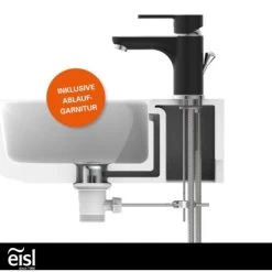 Eisl Waschtischarmatur Diziani Schwarz-Chrom -Bad Verkauf 8533937 2759 8