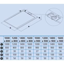 Ottofond Duschwanne Zona 160x80/3,6 Cm Zementgrau 9 Ottofond Duschwanne Zona 160x80/3,6 Cm Zementgrau -Bad Verkauf 8714636 sk