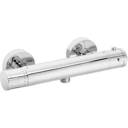 OBI Thermostat-Brausearmatur Zeden Verchromt 1 OBI Thermostat-Brausearmatur Zeden Verchromt