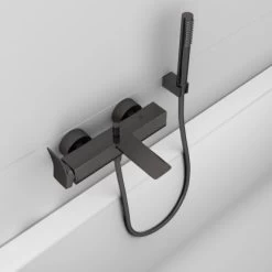 Ideal Standard Brausehalter Idealrain Atelier Grey Eckig Für Handbrause -Bad Verkauf 887366 3049 3