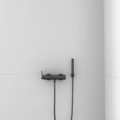 Ideal Standard Brausehalter Idealrain Atelier Grey Eckig Für Handbrause -Bad Verkauf 887366 3049 5