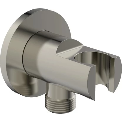 Ideal Standard Brausehalter Idealrain Atelier Silver Rund Für HB + Schlauch 1 Ideal Standard Brausehalter Idealrain Atelier Silver Rund Für HB + Schlauch