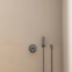 Ideal Standard Brauseschlauchanschluss Idealrain Atelier Grey Rund Aufputz -Bad Verkauf 887983 3049 4