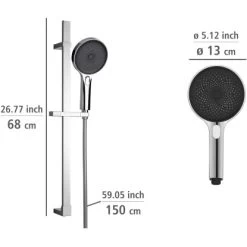 Wenko Brauseset Softwater Chrom 19 Wenko Brauseset Softwater Chrom -Bad Verkauf 903252 1068 10