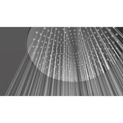 Wenko Regenduschkopf Ultimate Shower Schwarz/Grau Ø 25 Cm -Bad Verkauf 903630 1068 13