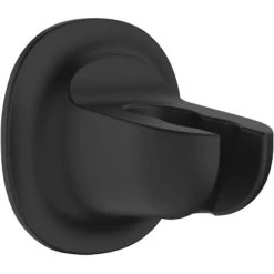 Wenko Duschkopfhalter Libertà Schwarz Befestigen Ohne Bohren -Bad Verkauf 903762 1068 06