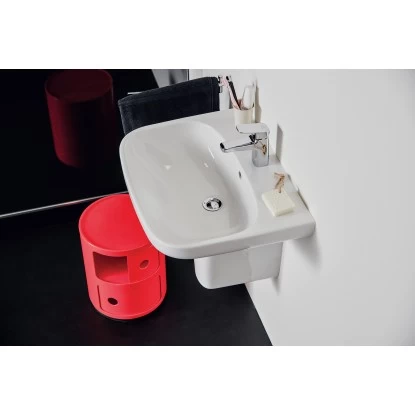 Ideal Standard Waschtisch I.life A 60x48 Cm 1 Hahnloch Mit Überlauf Weiß 10 Ideal Standard Waschtisch I.life A 60x48 Cm 1 Hahnloch Mit Überlauf Weiß – Bild 10