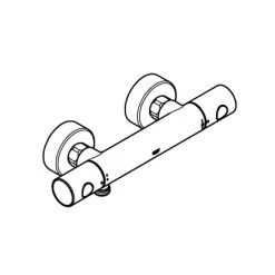 Grohe QuickFix Precision Get Thermostat-Brausebatterie DN 15 -Bad Verkauf ostatBrausebatterieDN15 10