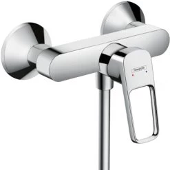 Hansgrohe Einhebel-Brausearmatur Logis Loop AP Chrom